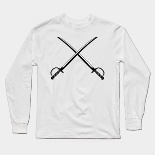 crossing swords Long Sleeve T-Shirt